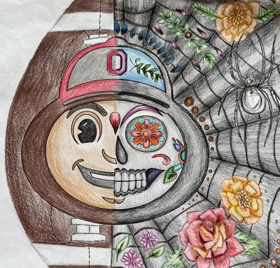 Brutus / Calavera Coloring Sheet