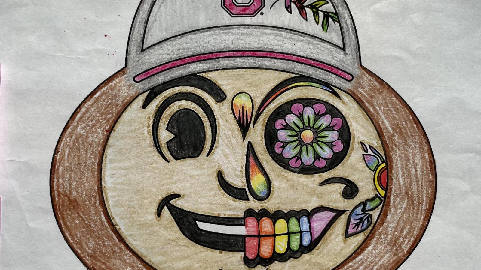 Brutus / Calavera Coloring Entry