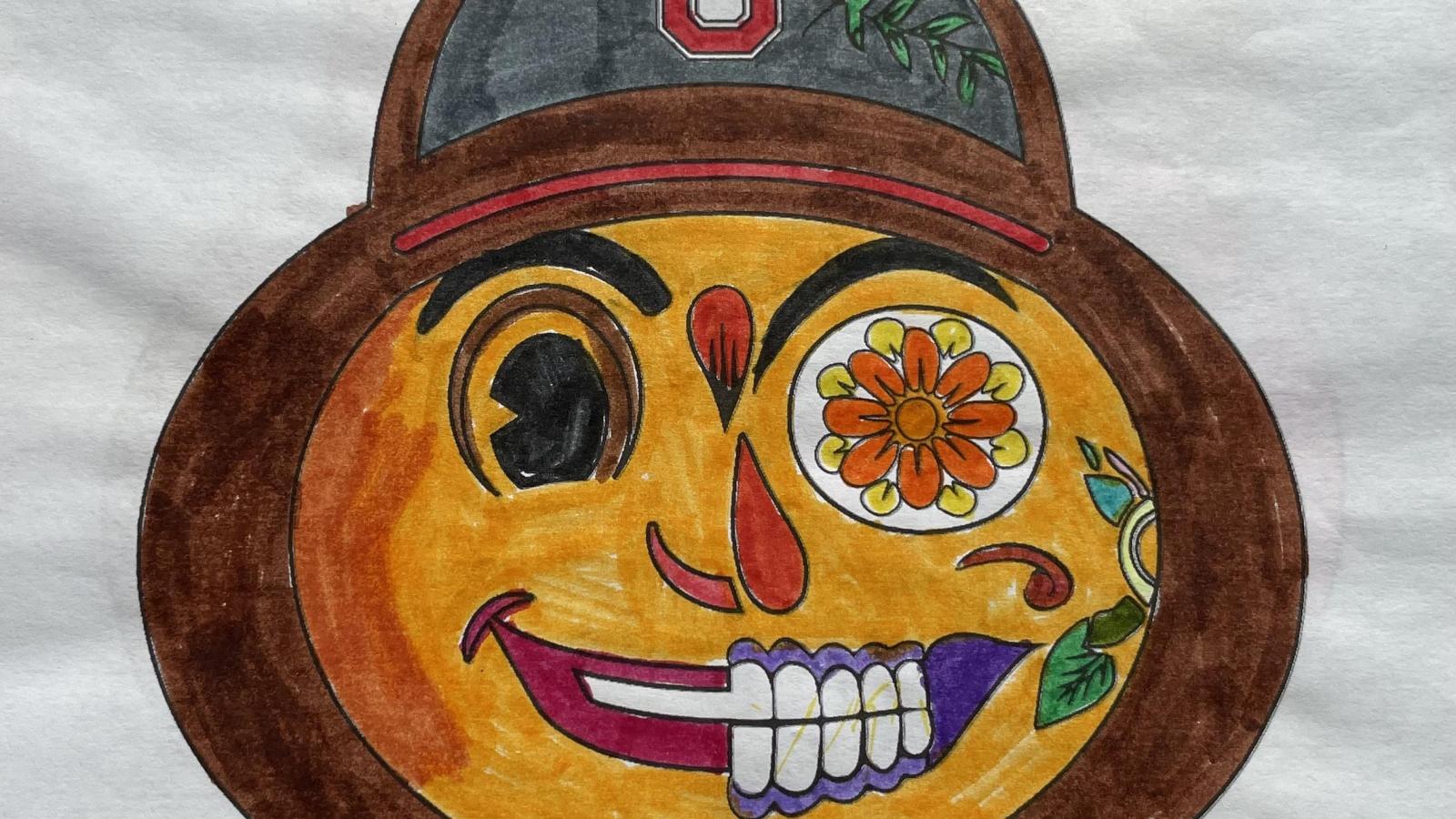 Brutus / Calavera Coloring Entry