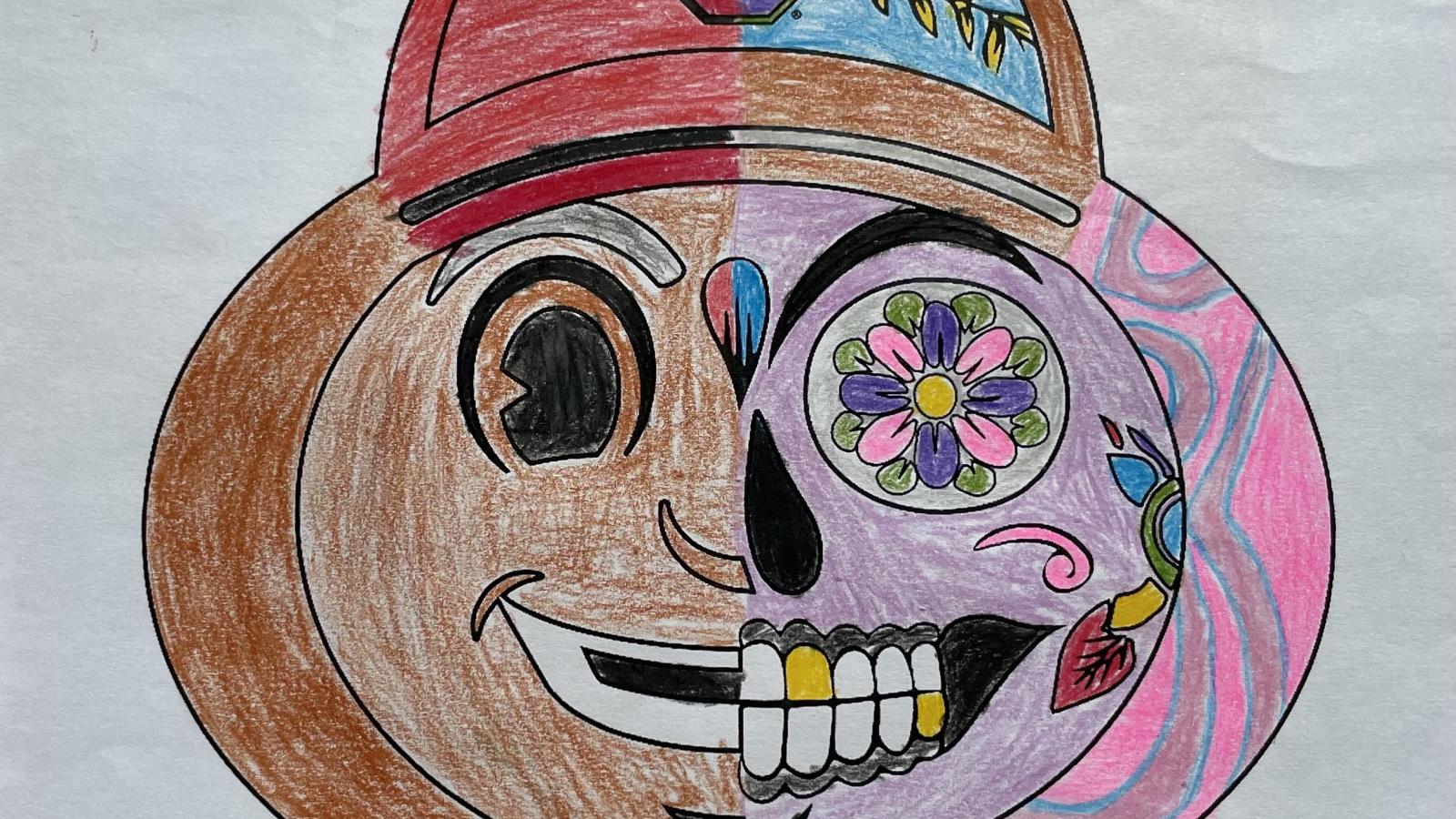 Brutus / Calavera Coloring Entry