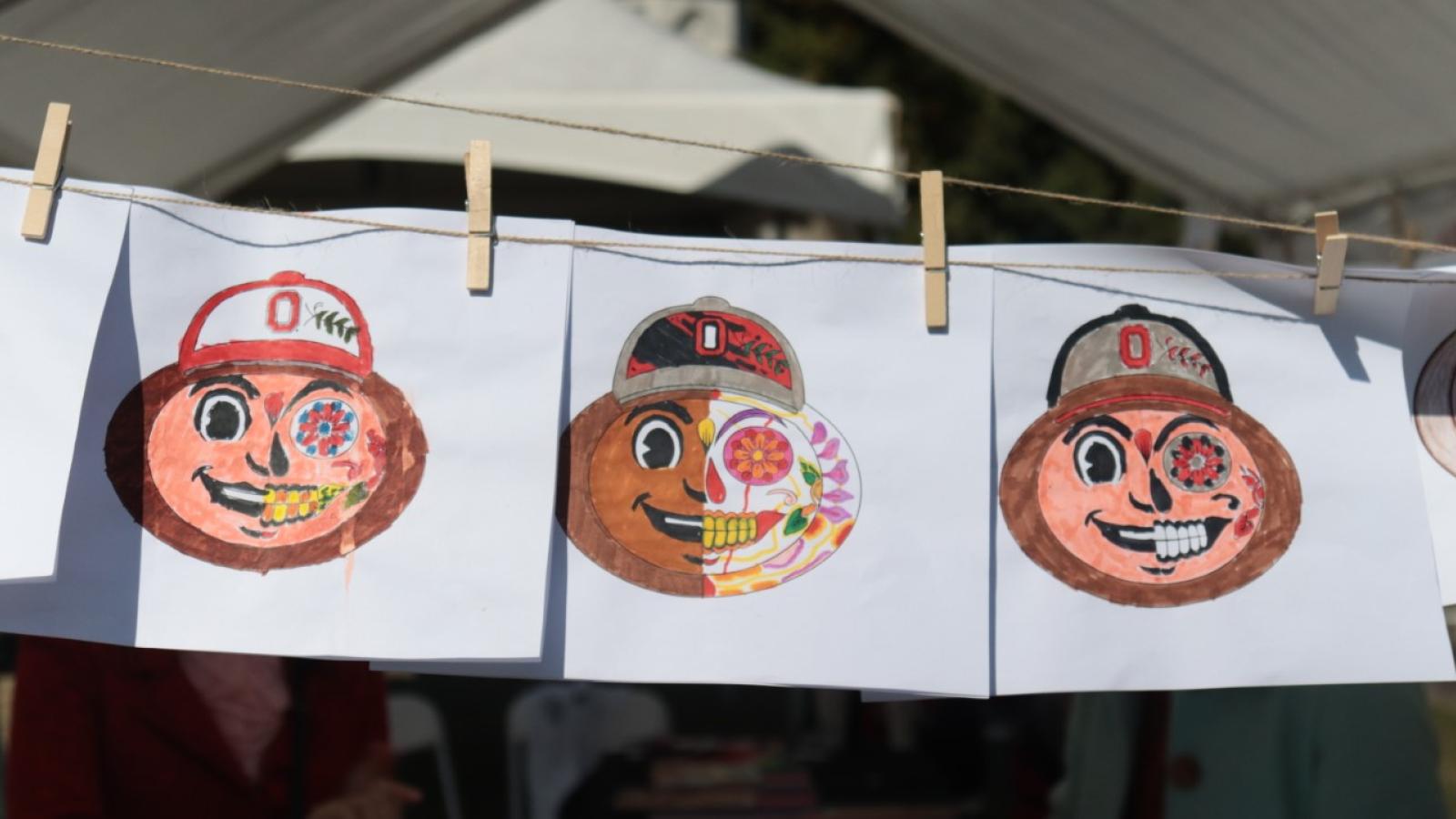Brutus buckeye coloring sheets